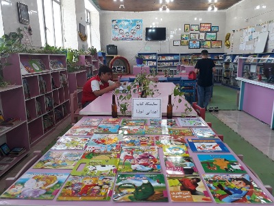 نمایشگاه کتاب اهدایی اعضا