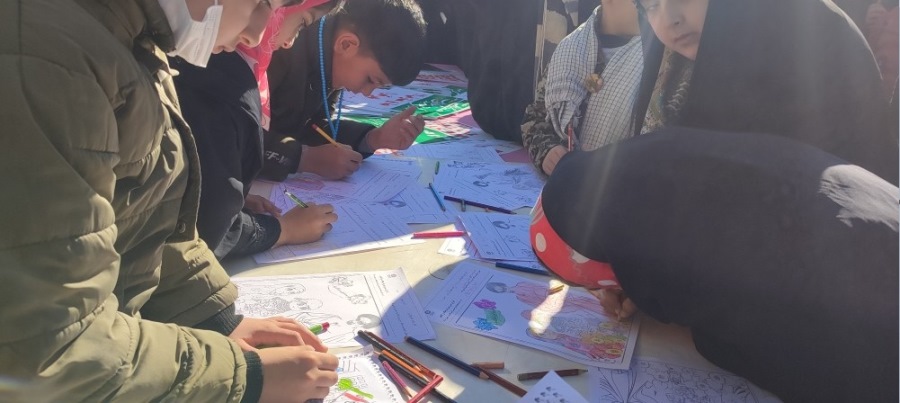 مسابقه نقاشی.روز 22 بهمن