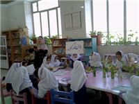 ایستگاه قصه خوانی با حضور دانش آموزان پیش دبستانی فاخر