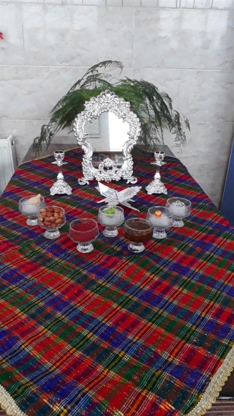 سفره هفت سین کتابخانه 3ال 1402