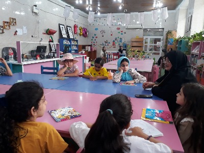 برگزاری کلاس فن بیان در کتابخانه