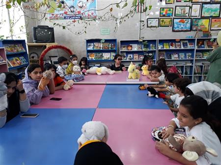 نمایش عروسکی به مناسبت پایان کلاس های تابستانه