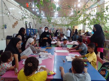 برگزاری مسابقه نقاشی با همکاری مرکز کودکان کم شنوای آوا