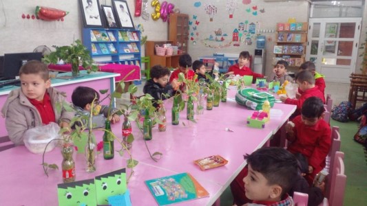 بازدید دانش آموزان پیش دبستانی حضرت فاطمه (س) از کتابخانه «بوستان کتاب»