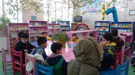 بازدید دانش آموزان دبستان اندیشه